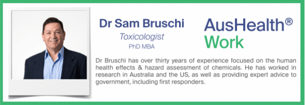 Dr Sam Bruschi - Toxicologist - AusHealth Work